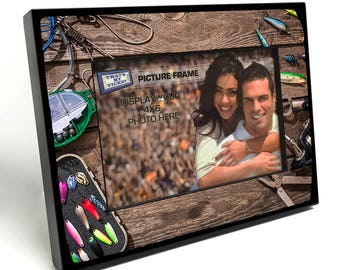 Fishing Lures 4x6 inch Table Top Picture Frame