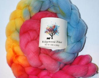 4oz Organic Polwarth Roving (combed top)