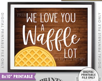 Waffle bar | Etsy