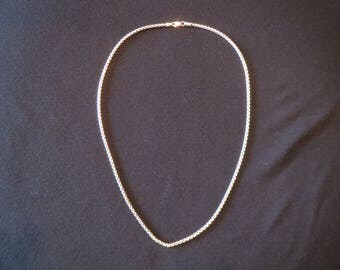 Silver Oxidized Chain