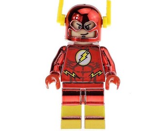 custom lego flash minifigure