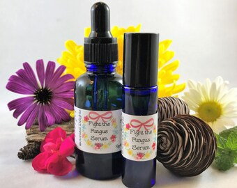 Fight the Fungus Tinea Serum for Athletes Foot, Fungal Infections, Tinea Versicolor, Toenail Fungus, Yeast, Fungus Cream, Yeast Infection