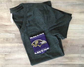 Pocket Tshirt with NFL Pocket, Baltimore Ravens