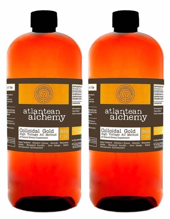 Colloidal Gold 1 Gallon 60PPM