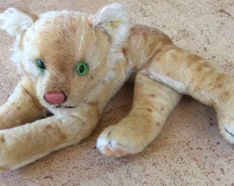 steiff lion cub