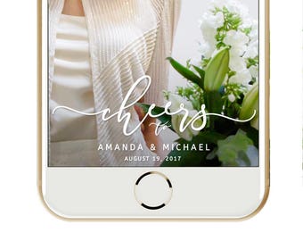 Snapchat Wedding Geofilter Snapchat boho Geofilter Personalized Geofilter Wedding Custom Geofilter Floral Snapchat Wedding Geofilter Cheers