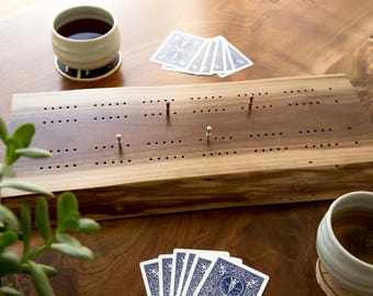 Walnut Cribbage Board