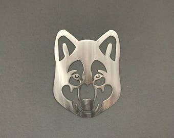 Wolf Metal Wall Art forest Wild life Cabin Forest Skilwerx house Home Decor