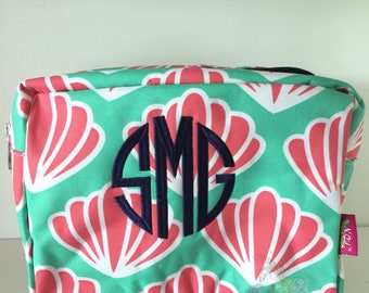 Monogram Bag, Monogrammed Makeup Bag, Monogrammed Cosmetic Bag, Makeup Bag, Cosmetic Bag, Gift Idea