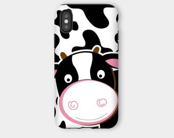 Cow phone case | Etsy