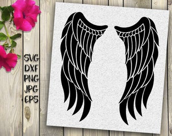 angel wings svg wings svg boho svg remembrance svg wings