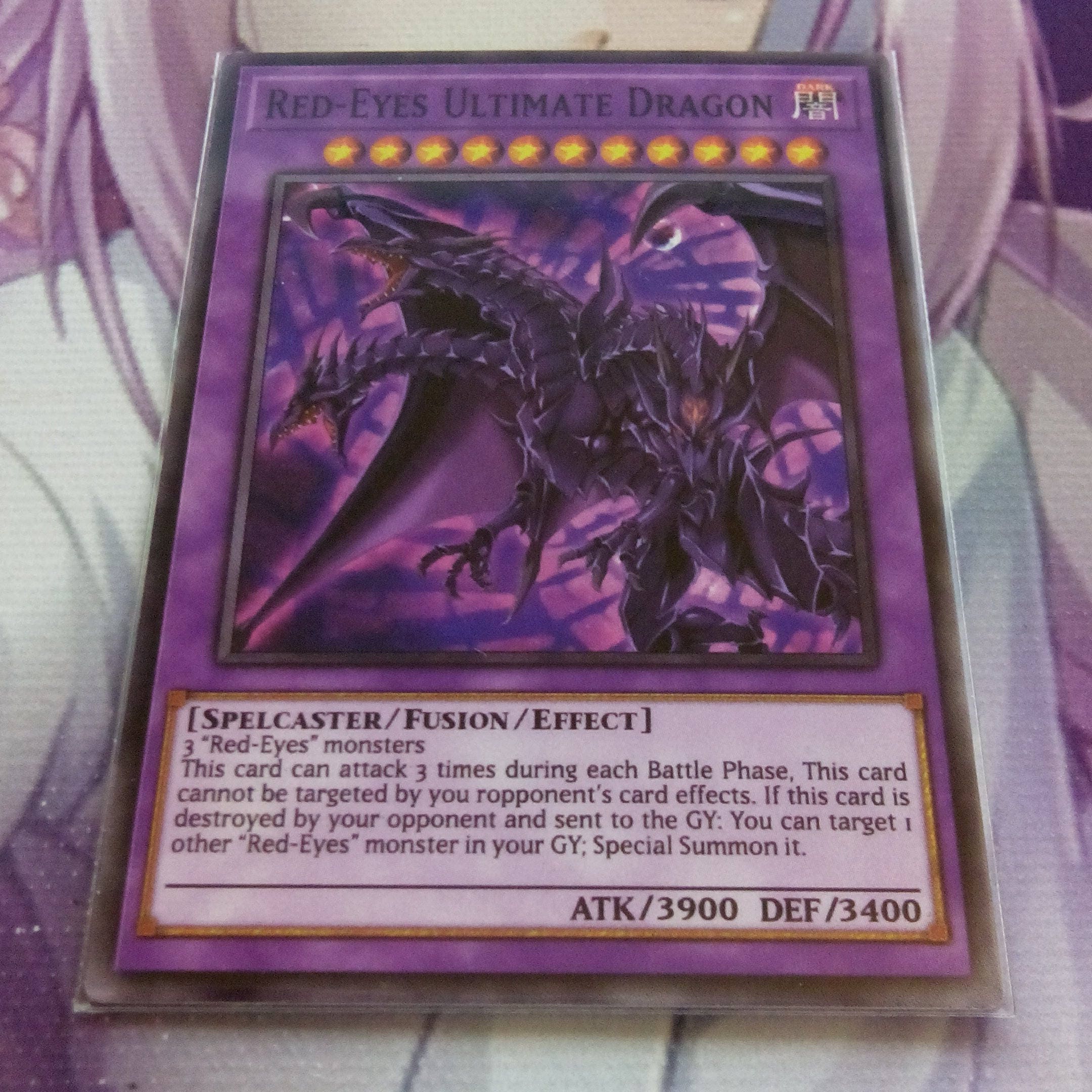 RedEyes Ultimate Dragon COMMON Orica Fanmade Yugioh Card