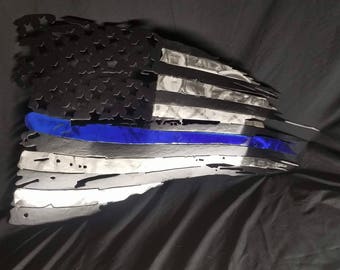 36 " thin blue line flag