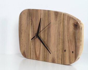 Wood, retro clock