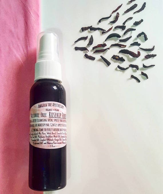 Alcohol Free Toner Rosehip Toner Organic Astringent