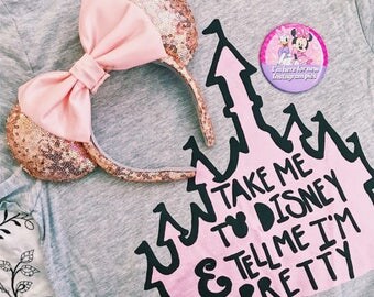 Rose Gold Minnie Ears