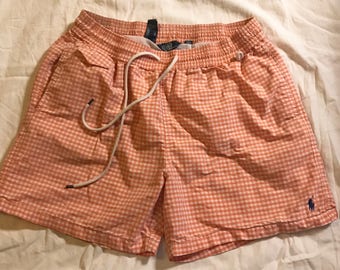 baby boy polo swim trunks