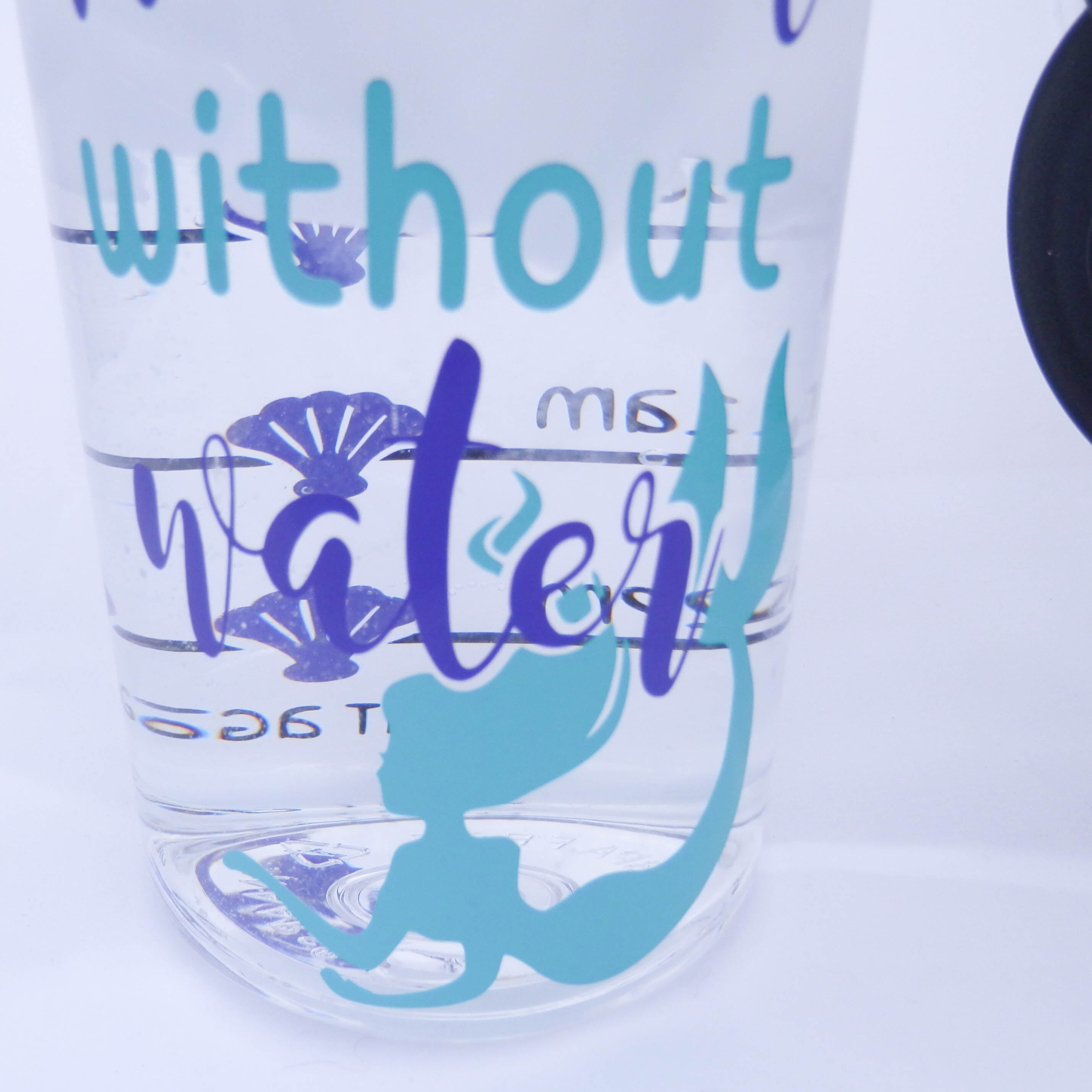 Download Can't be a mermaid without water tracking bottle wide