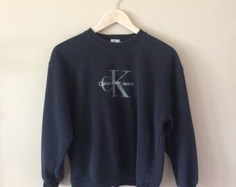 Vintage Calvin Klein Jeans Pullover Sweatshirt (Woman's)