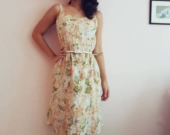 Yellow Floral Sundress