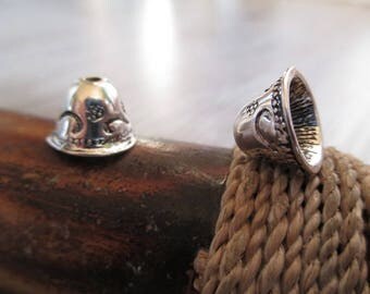 Tibetan style bell shaped cups.