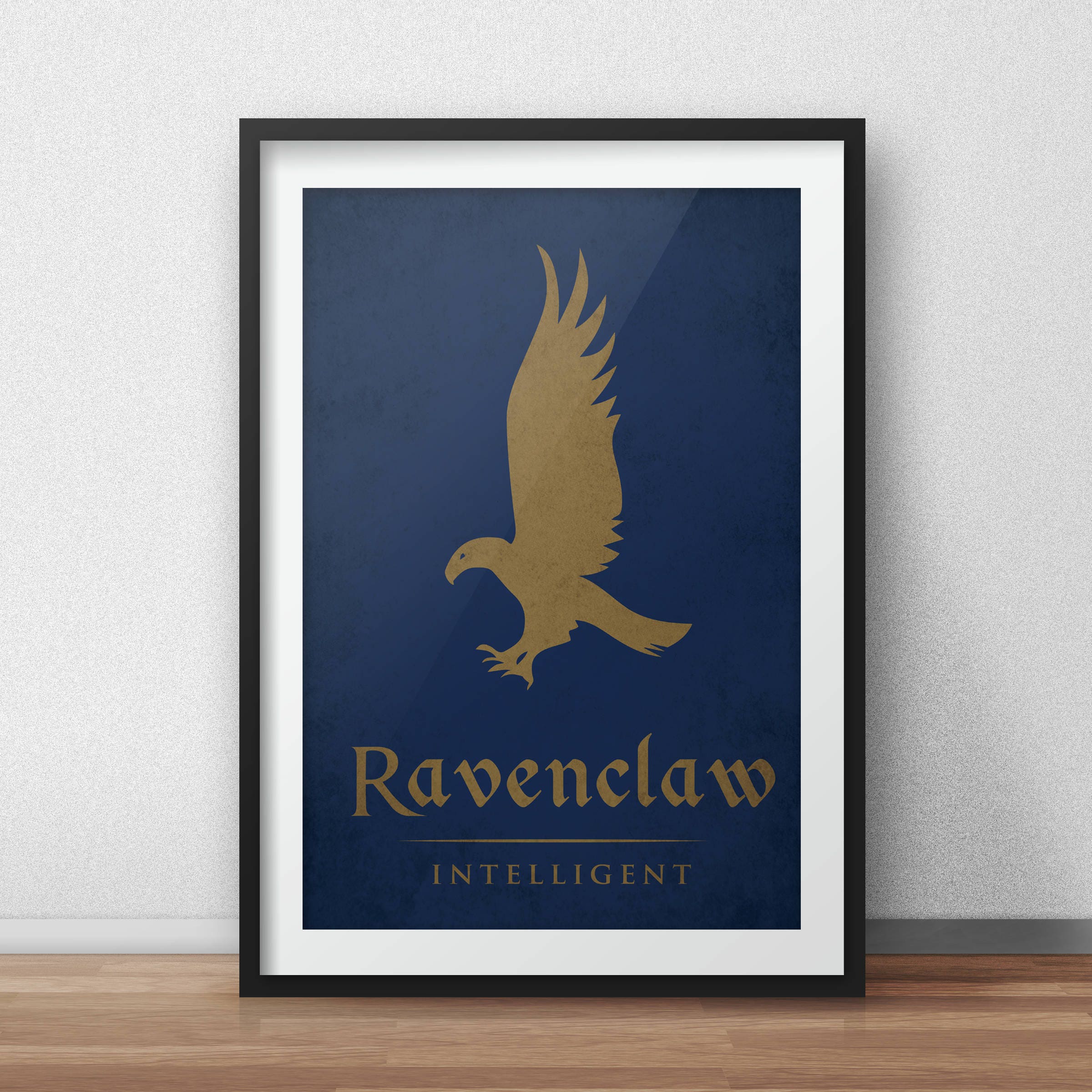 Harry Potter Art Print Hogwarts House Banner Ravenclaw