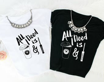 All I Need Is Coffee & Mascara, Younique Shirt, Rodan and Fields Shirt, Mother Huslter Shirt, Mom Shirt, Mom Tee