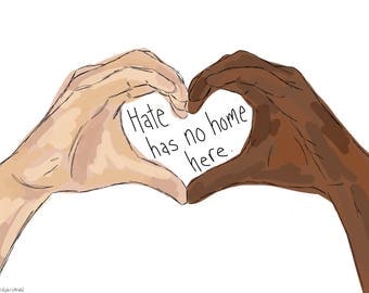 Tote Bag - Hate Has No Home Here