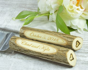  Rustic  cake  knife  Etsy