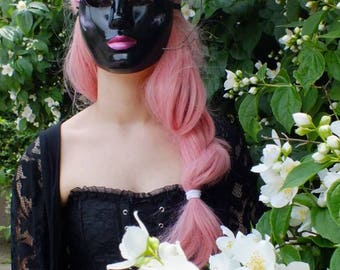 Used style with pink mask rivets/punk/rock/fetish/BDSM