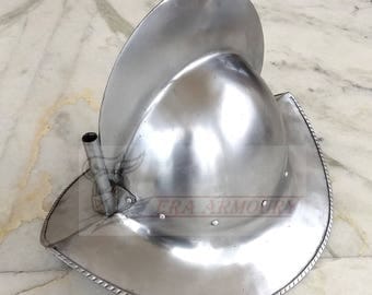 Morion Steel Helmet Reenactment/LARP/Role Play e.t.c
