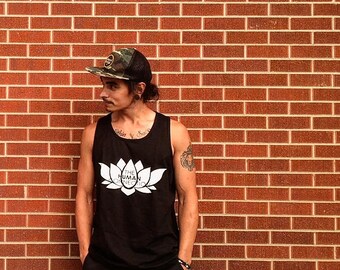 Men's Black Lotus Tank