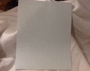 10 sheets of graph paper
