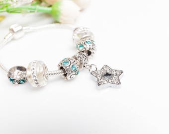 FREE SHIPPING --->>> Pandora Style Bracelet Pandora Bracelet Pandora charms Pandora jewelry