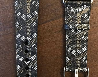 Goyard Apple Watch band