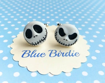 Jack skellington cuff links nightmare before Christmas cuff links jack mens accessories Disney cuff links wedding groom gifts for him