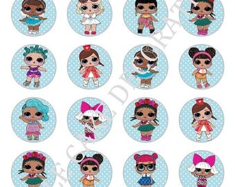 Lol dolls toppers | Etsy
