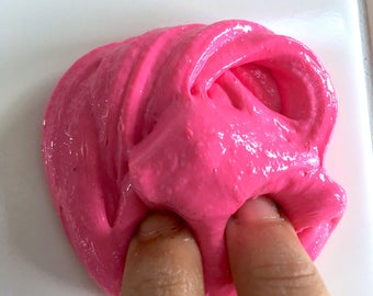 Hot pink slime | Etsy