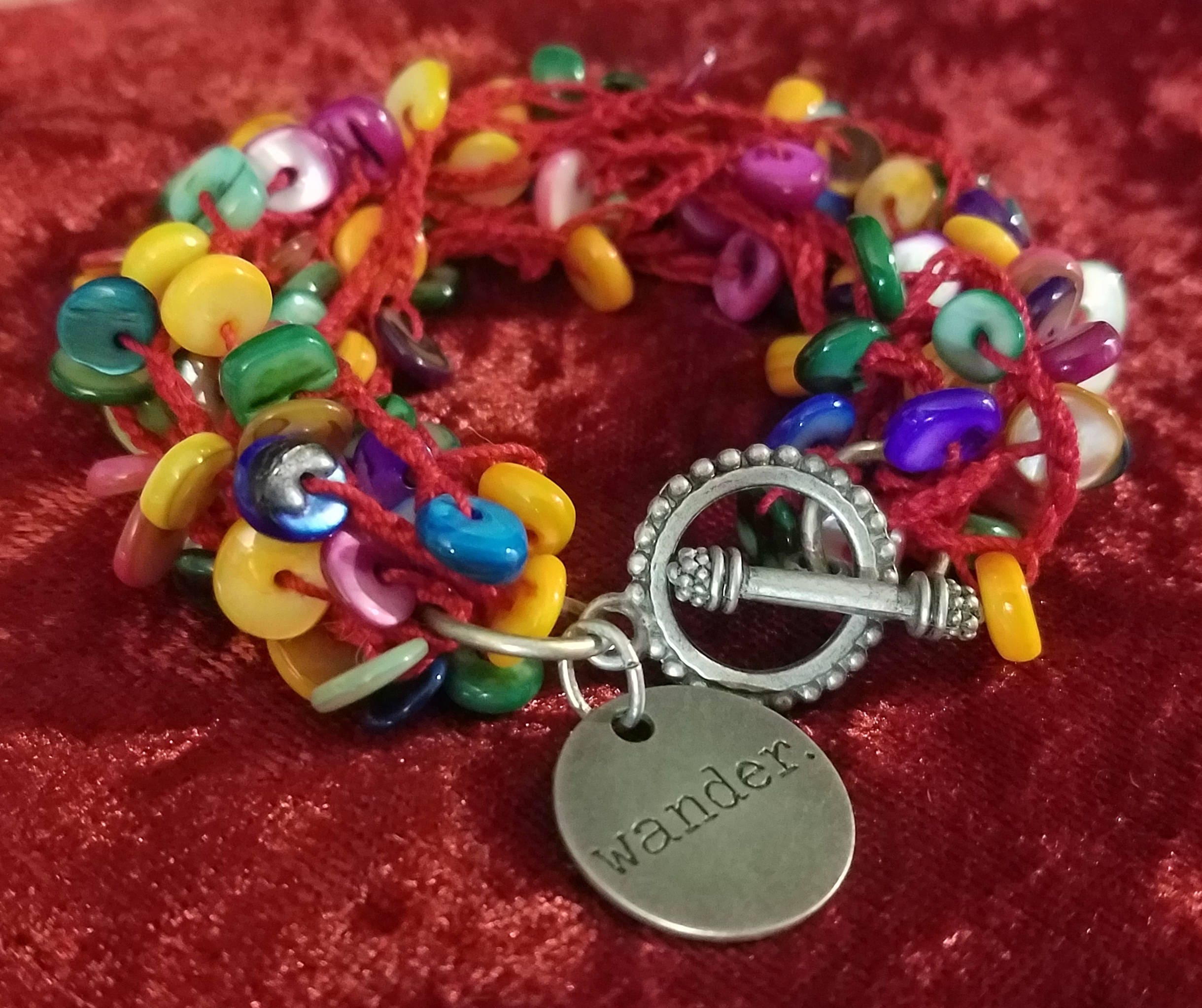 Wander bracelet Multicolored multiLayered