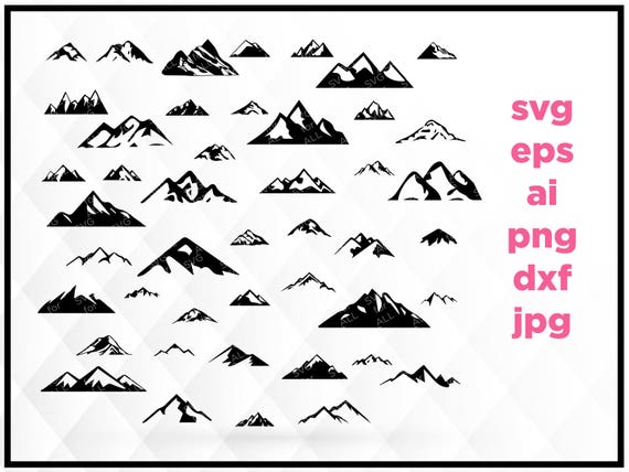 Free Free Mountain Svg File 831 SVG PNG EPS DXF File