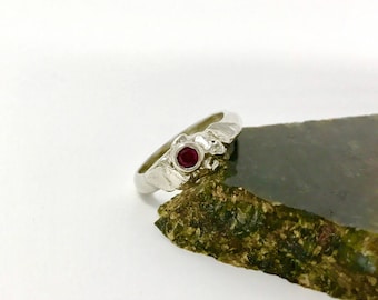 Mermaid's Treasured Silver Ring