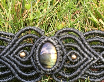 Labradorite bracelet