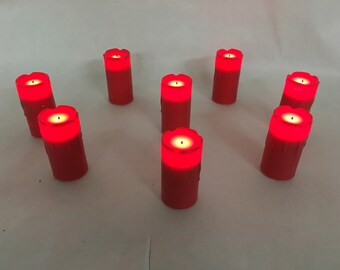 8 Flameless Votive Candles- Candle Impressions