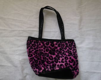 pink cheetah purse