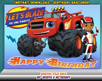 Blaze printable | Etsy