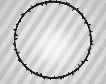 Free Free 134 Silhouette Crown Of Thorns Svg SVG PNG EPS DXF File