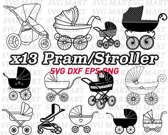 Free Free 131 Baby Pram Svg SVG PNG EPS DXF File