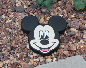 cement mickey mouse statue