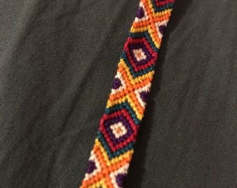 Diamonds and Xs Friendship Bracelet