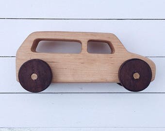 Wooden Car, Wood Toy, Wooden Toy, Waldorf Toy, Toy Car, Push Car